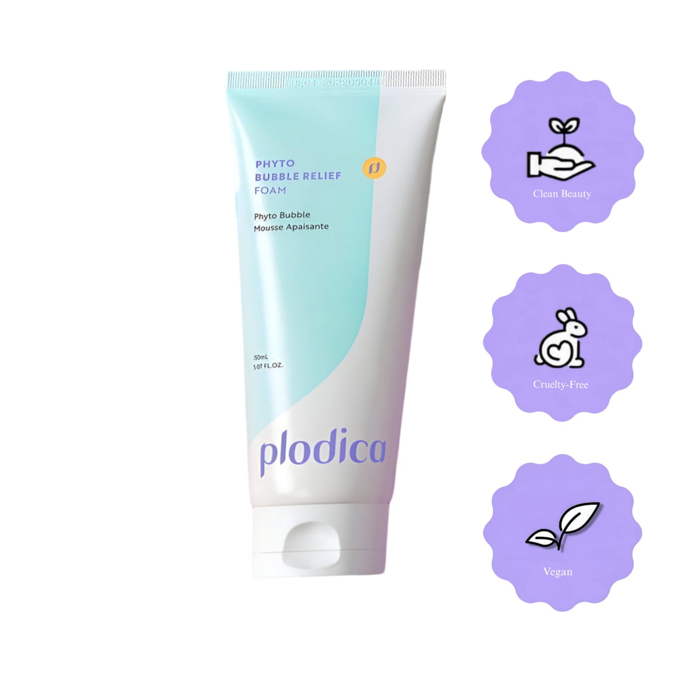 Plodica Phyto Bubble Relief Foam 150ml