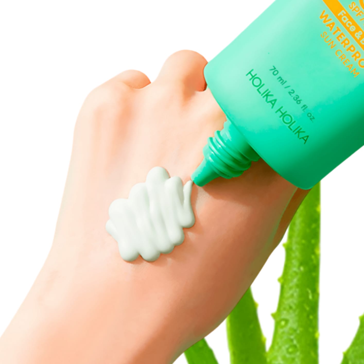 Holika Holika Aloe Soothing Essence Waterproof Sun Cream SPF50+ PA++++ 70ml