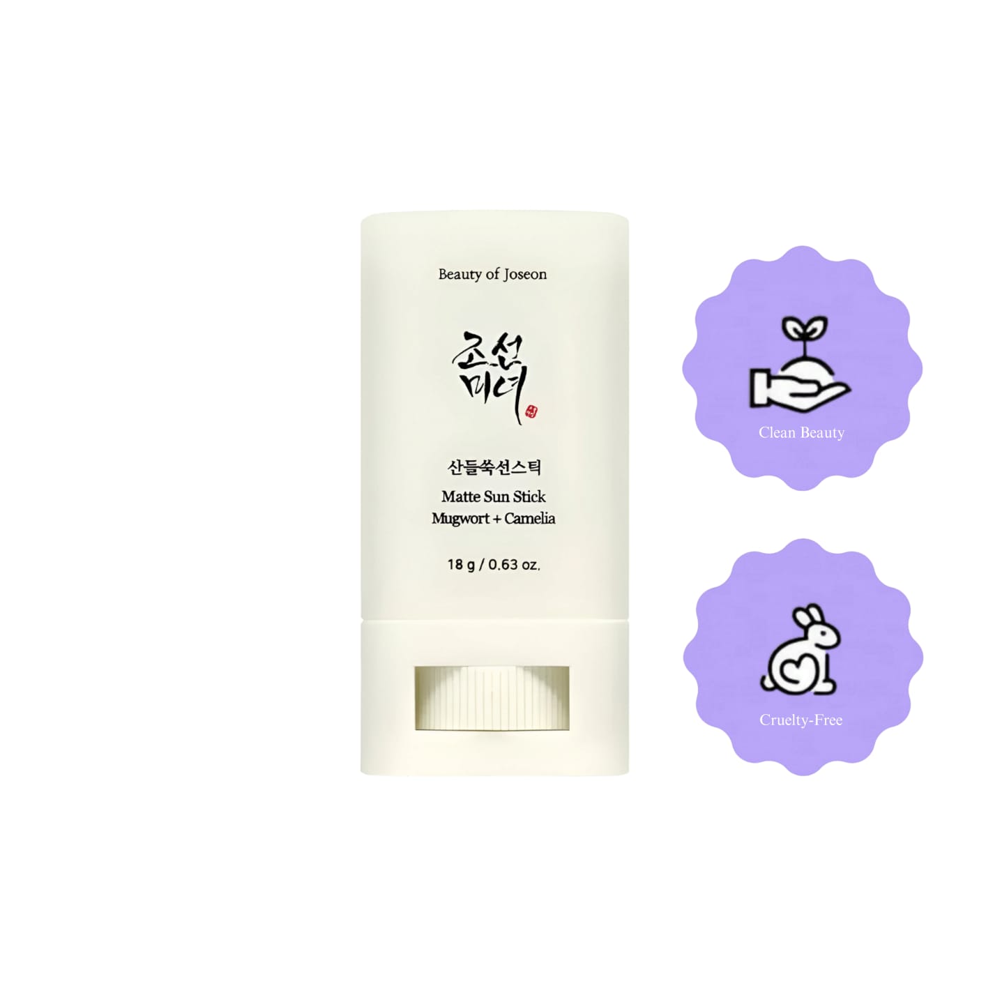 Beauty of Joseon Matte Sun Stick Mugwort Camelia SPF 50+ Pa++++