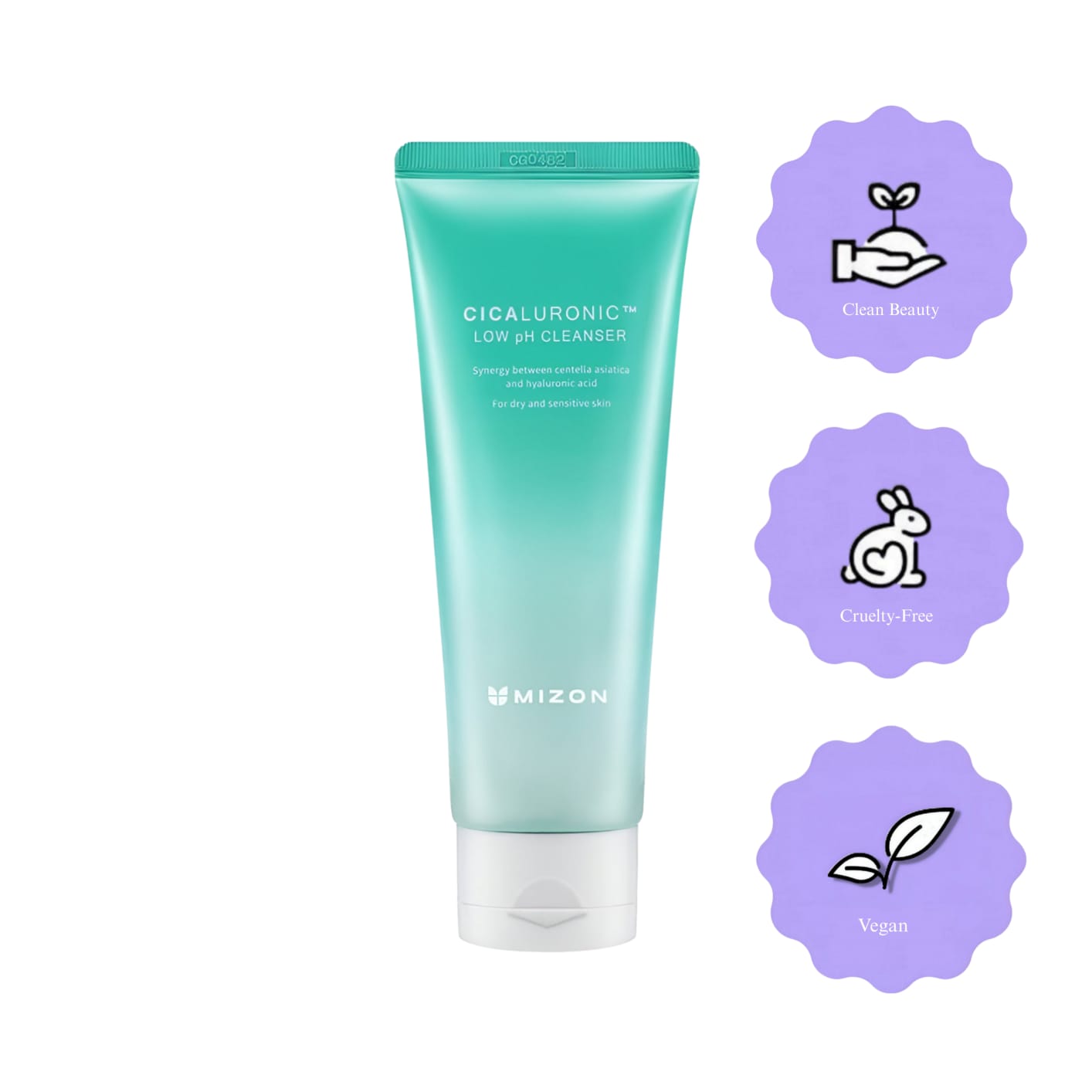 Mizon Cicaluronic Low Ph Cleanser 120ml