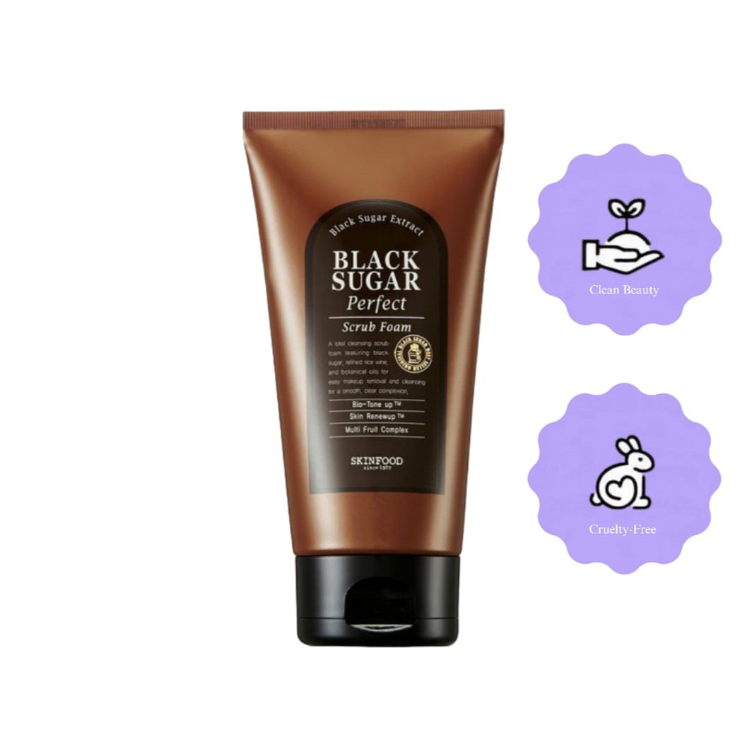 SkinFood Black Sugar Perfect Scrub Foam 180ml