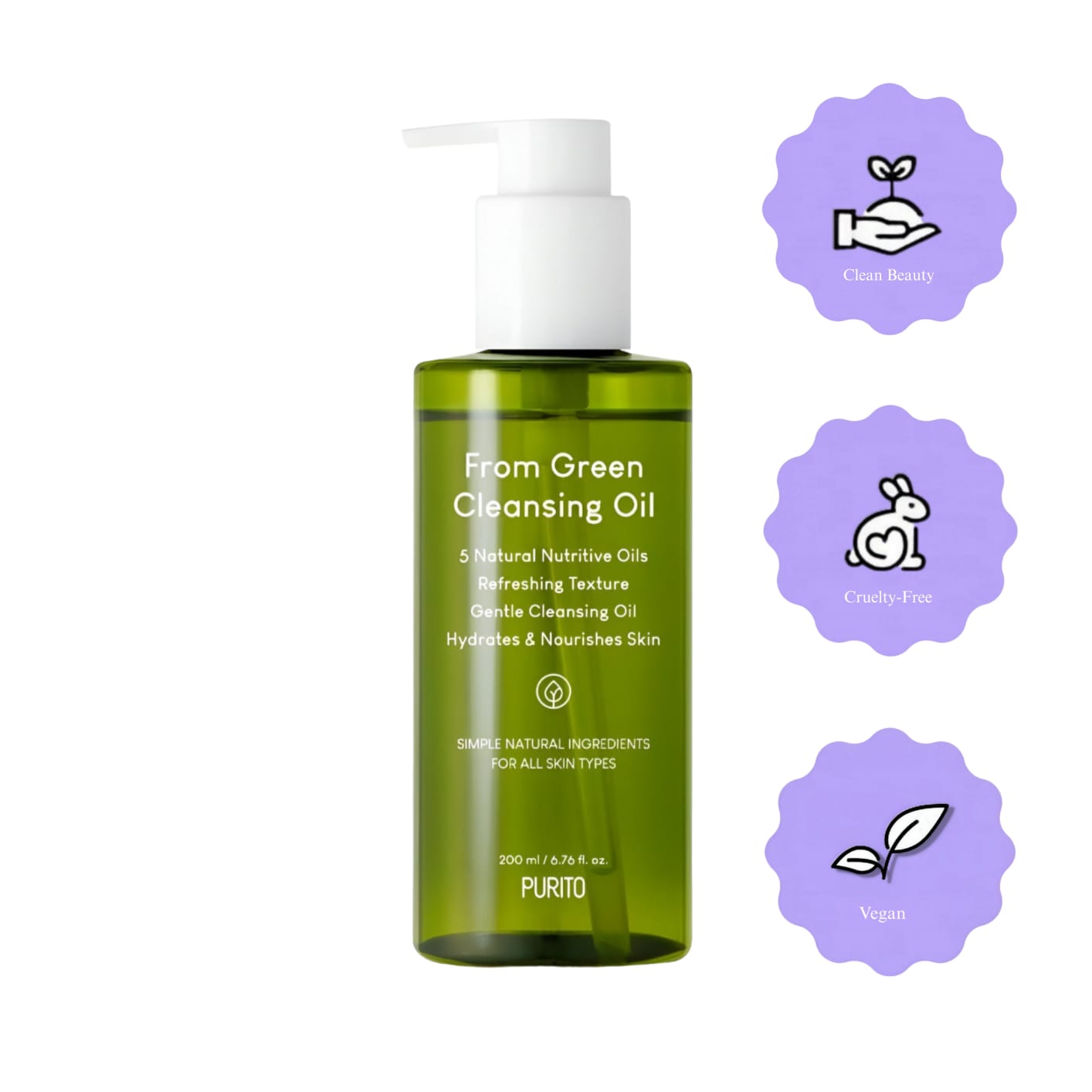 Purito From Green Cleansing Oil 200ml