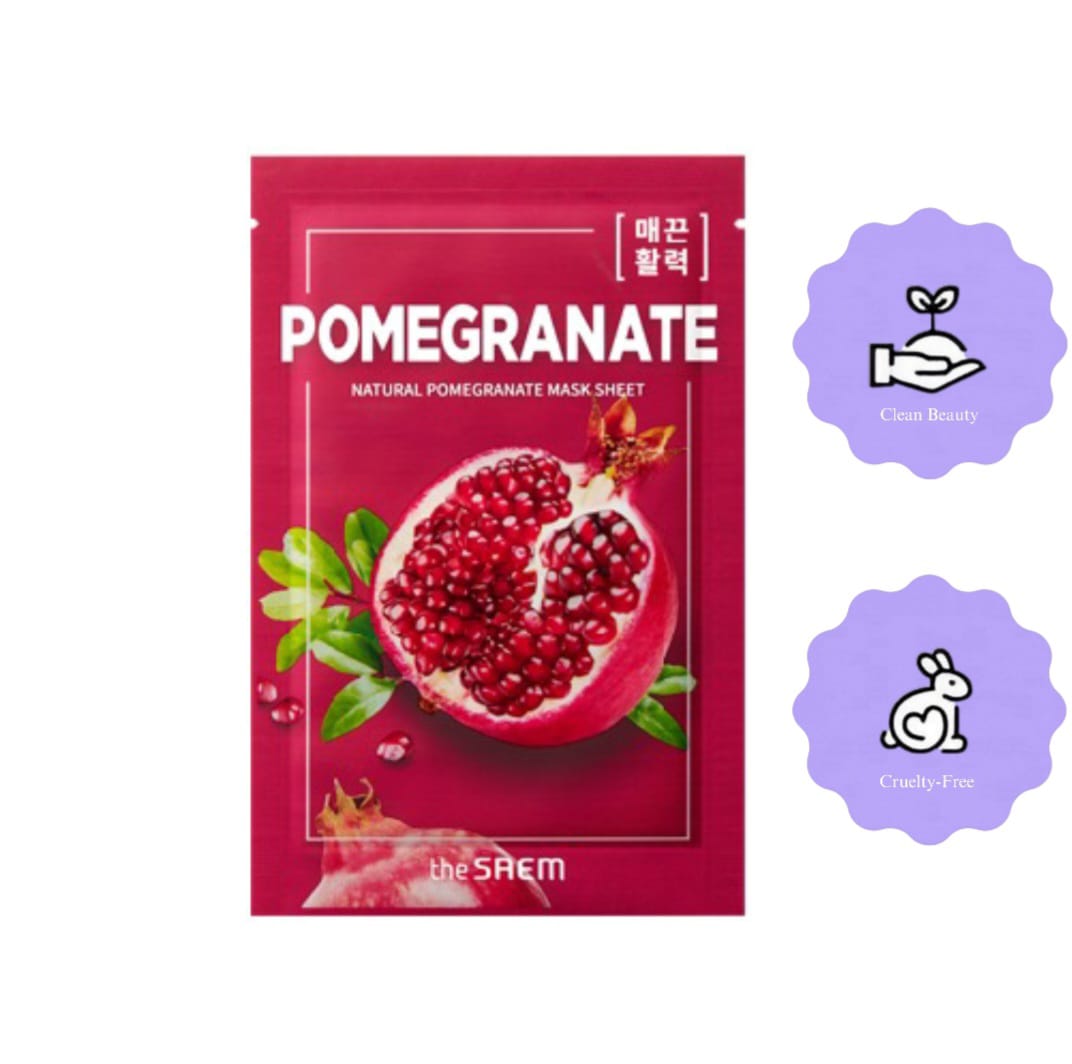 The Saem Natural Pomegranate Mask Sheet