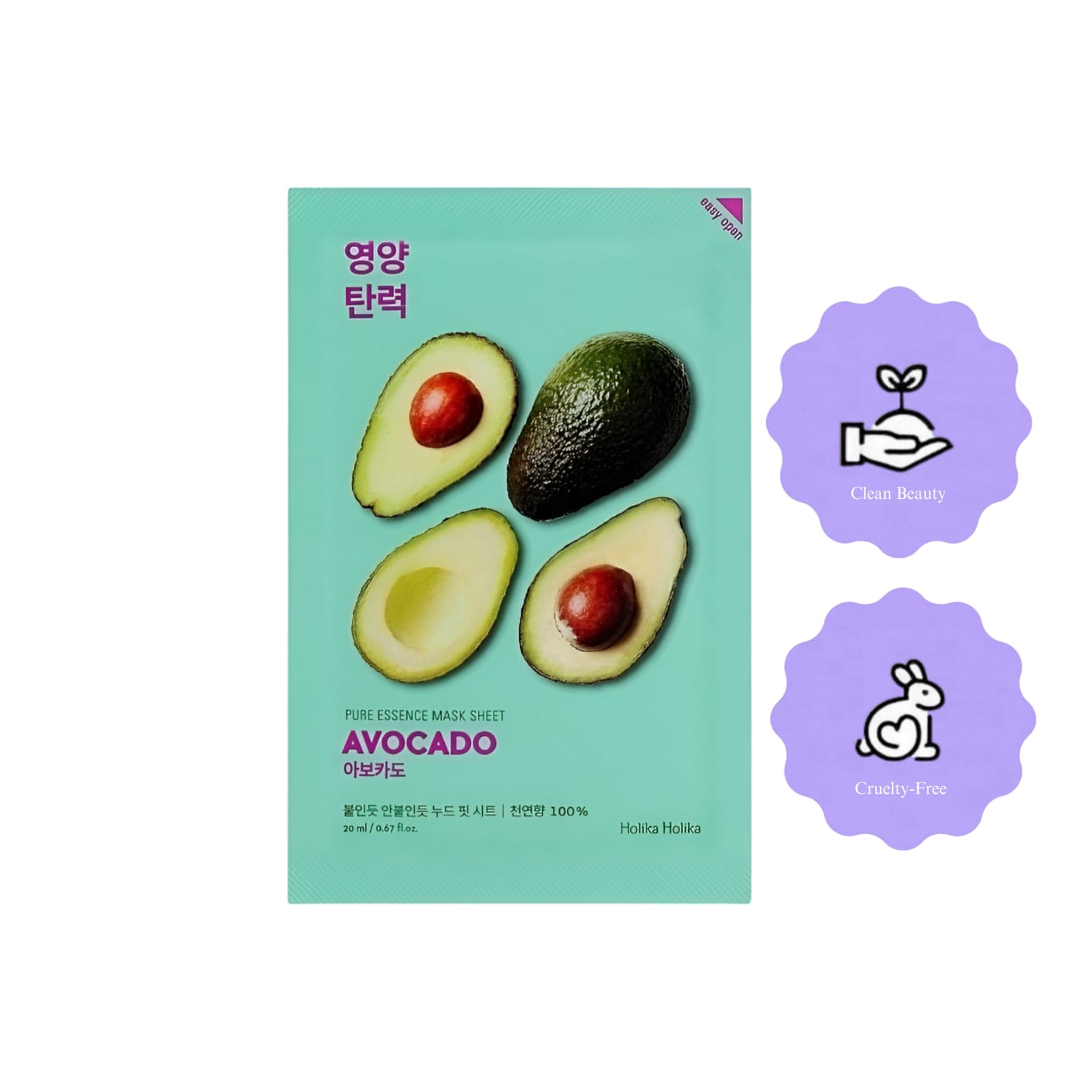 Holika Holika Pure Essence Mask Sheet Avocado