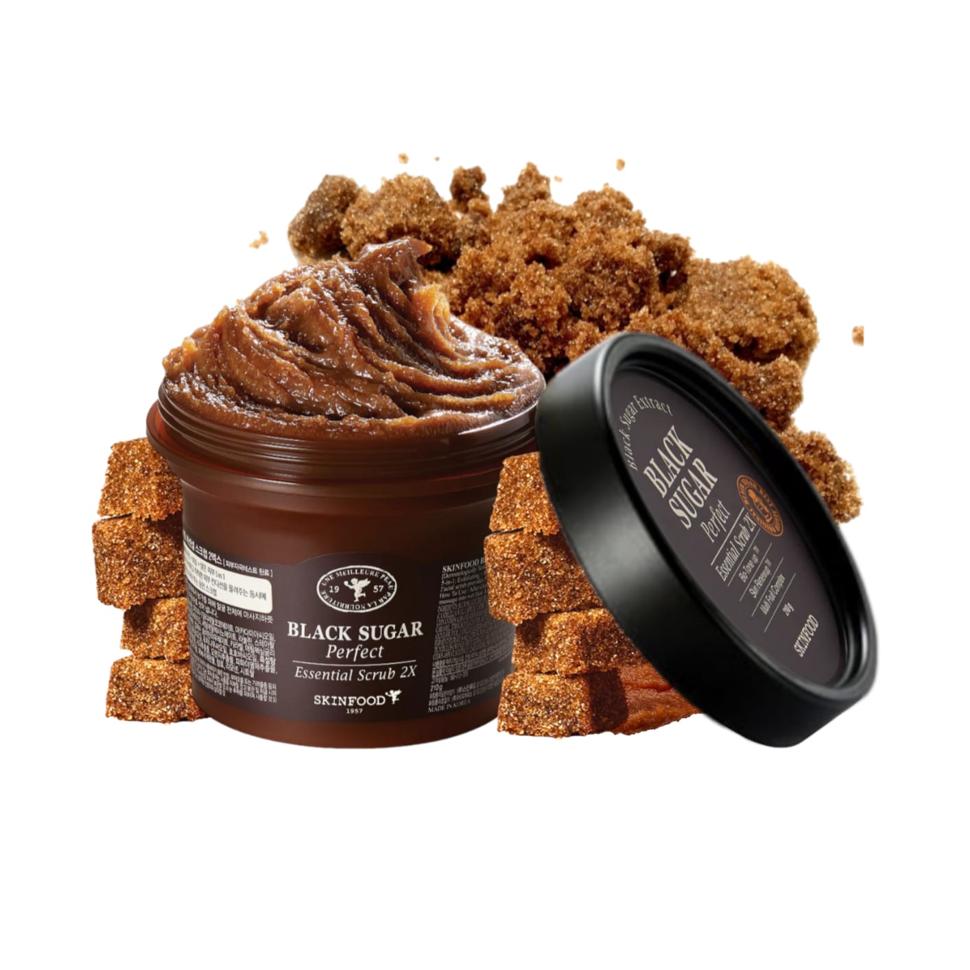 SkinFood Black Sugar Perfect Essential Scrub 2X 210g