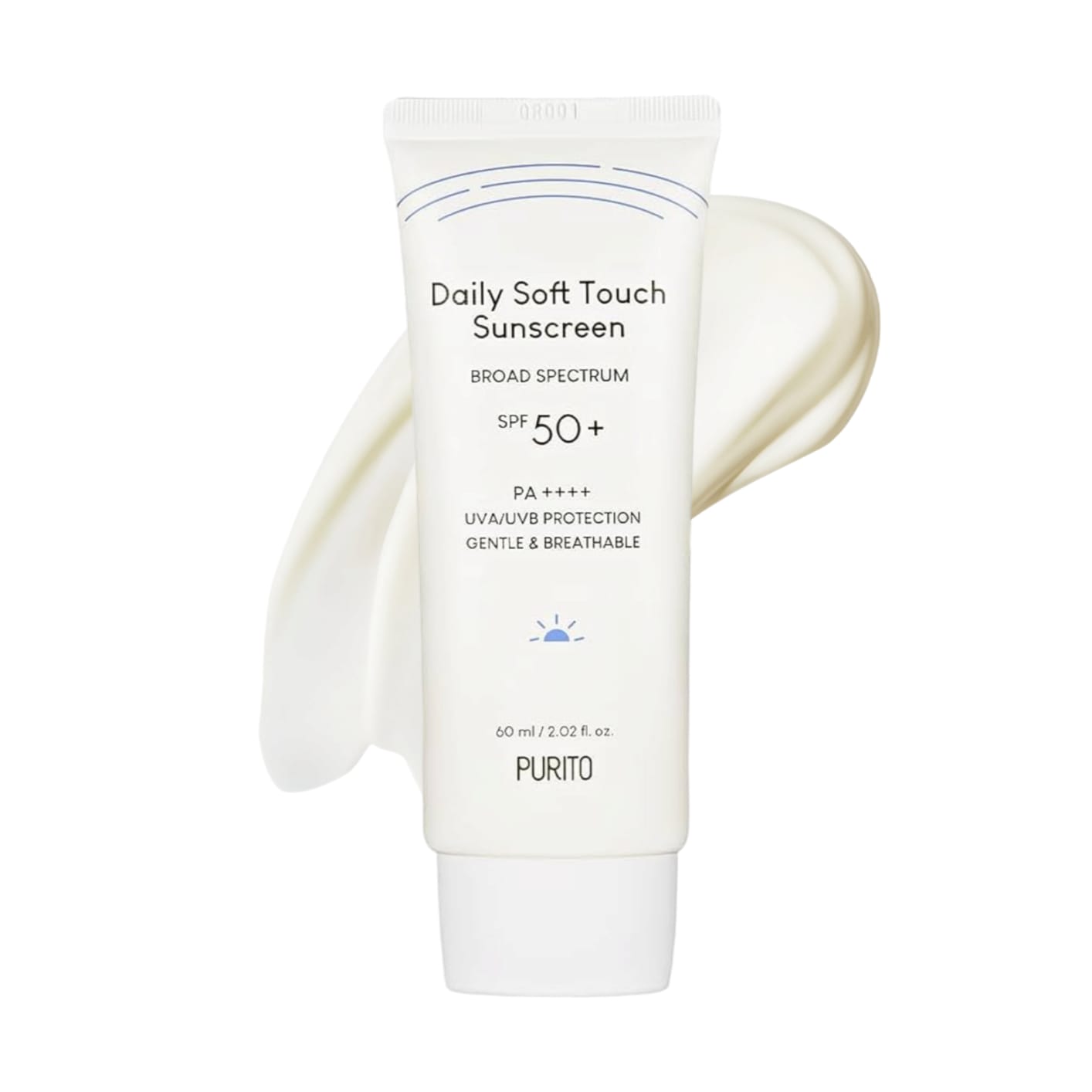 Purito Daily Soft Touch Sunscreen SPF 50+ PA ++++ 60ml