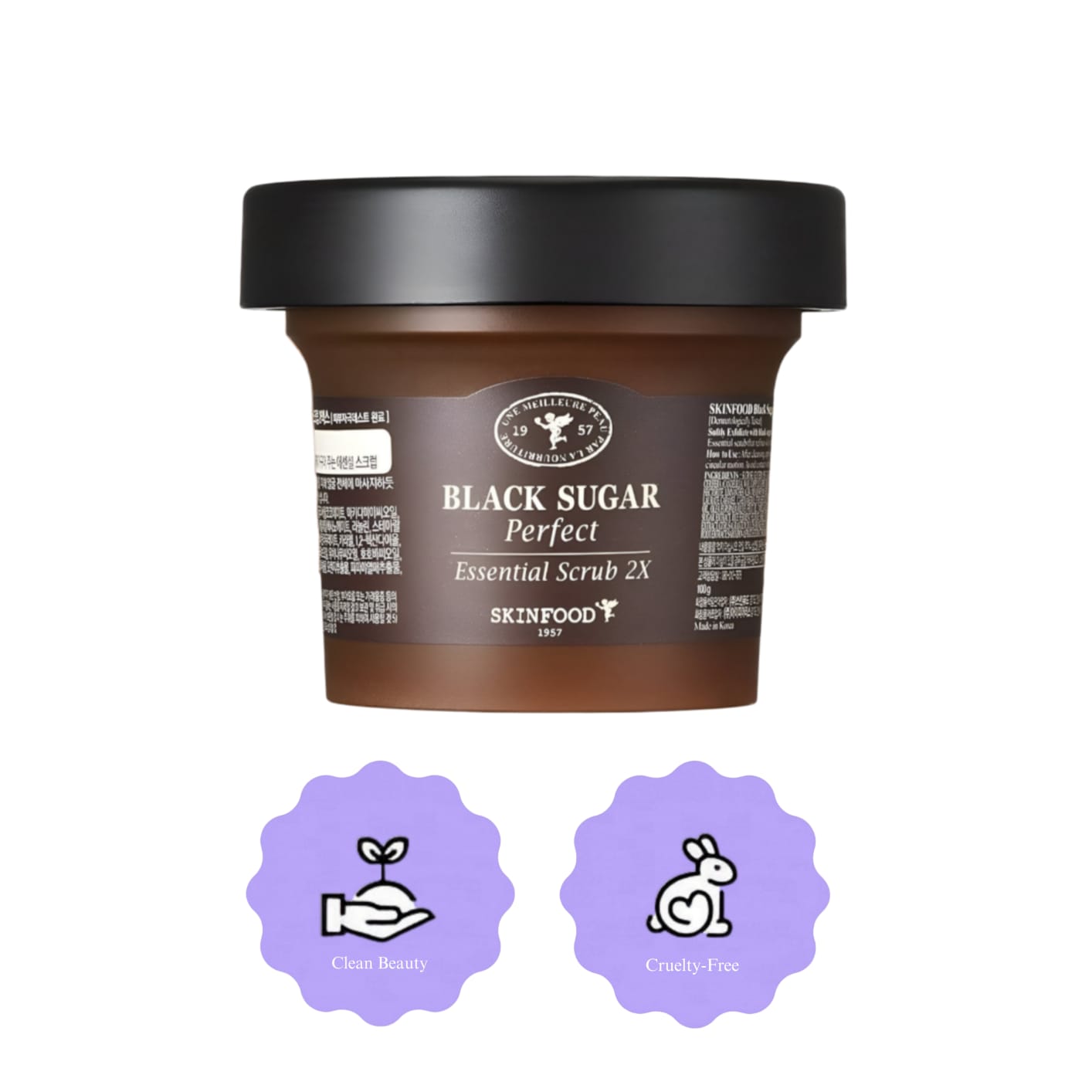 SkinFood Black Sugar Perfect Essential Scrub 2X 210g