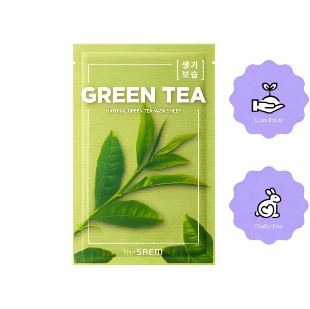 The Saem Natural Green Tea Mask Sheet