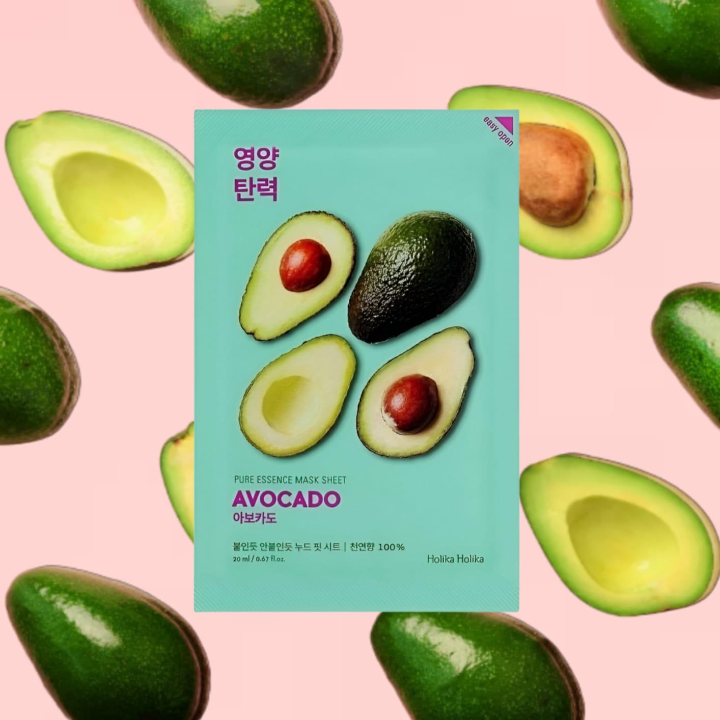 Holika Holika Pure Essence Mask Sheet Avocado